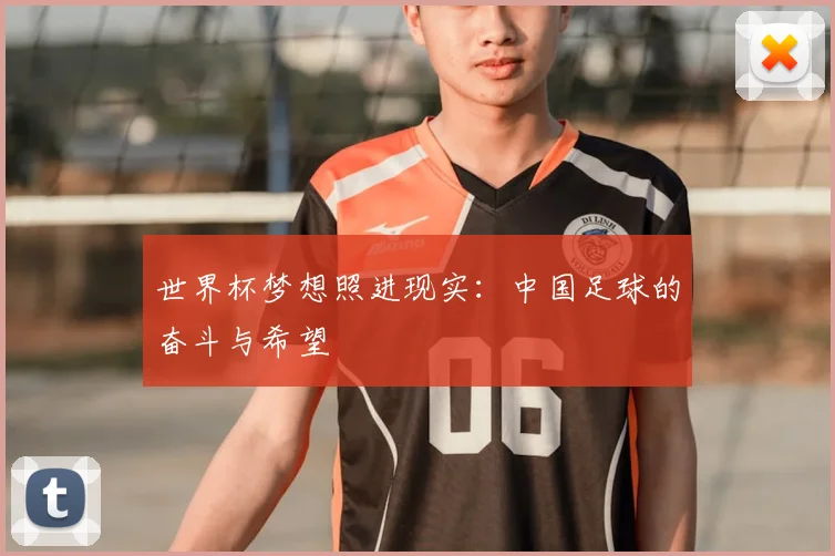 世界杯梦想照进现实:中国足球的奋斗与希望